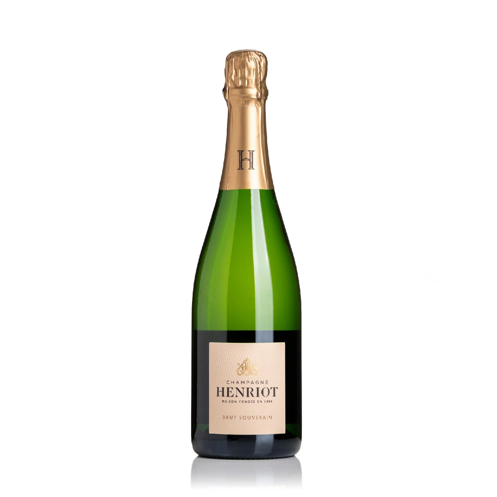 Henriot champagne bottle 