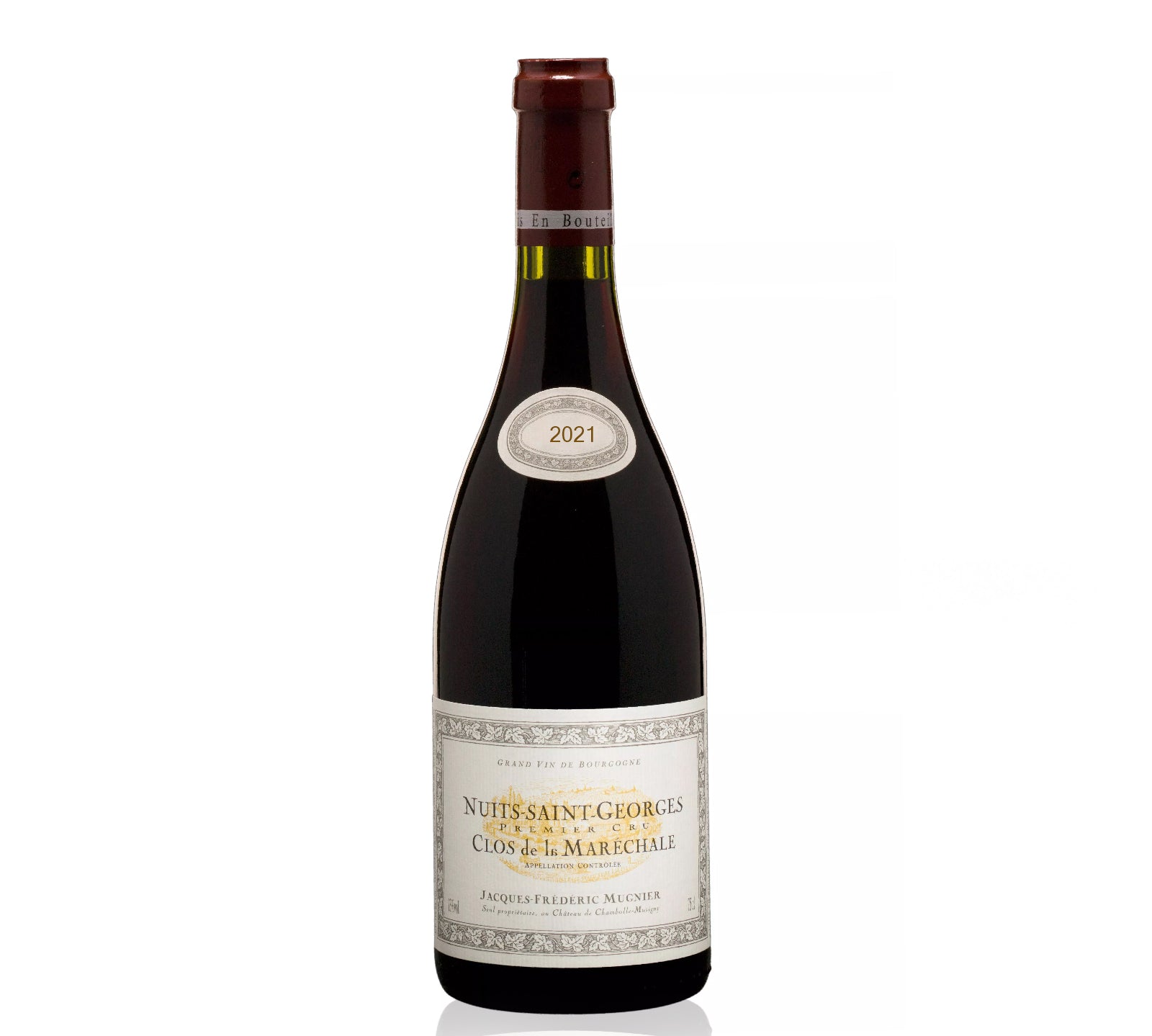 Jacques Frederic Mugnier Nuits Saint Georges Cle de la Marechale 2021 red wine