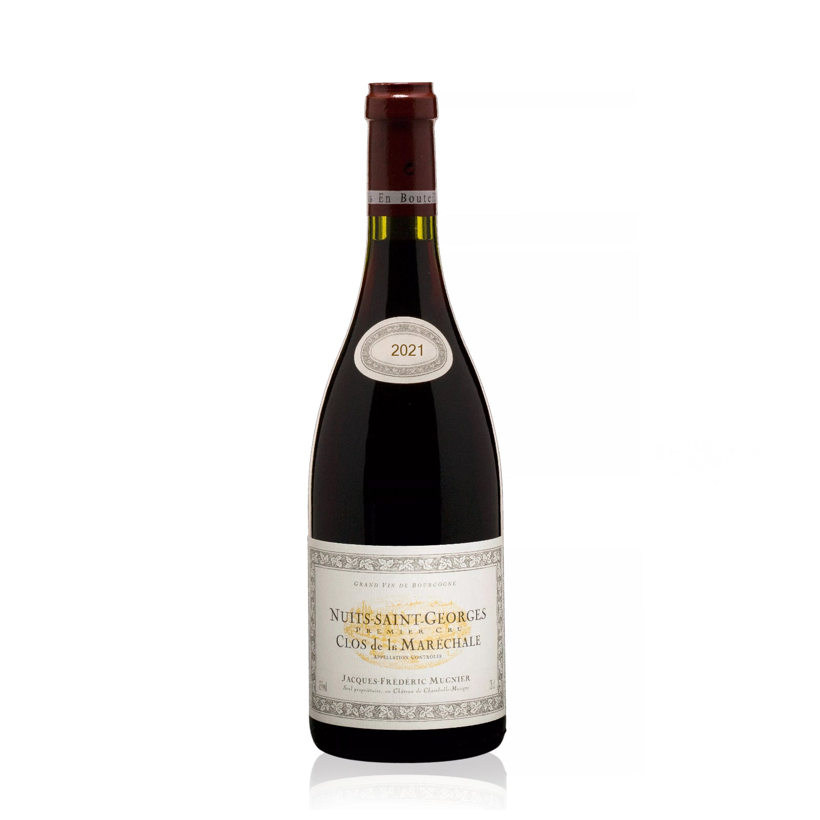 Jacques Frederic Mugnier Nuits Saint Georges Cle de la Marechale 2021 red wine