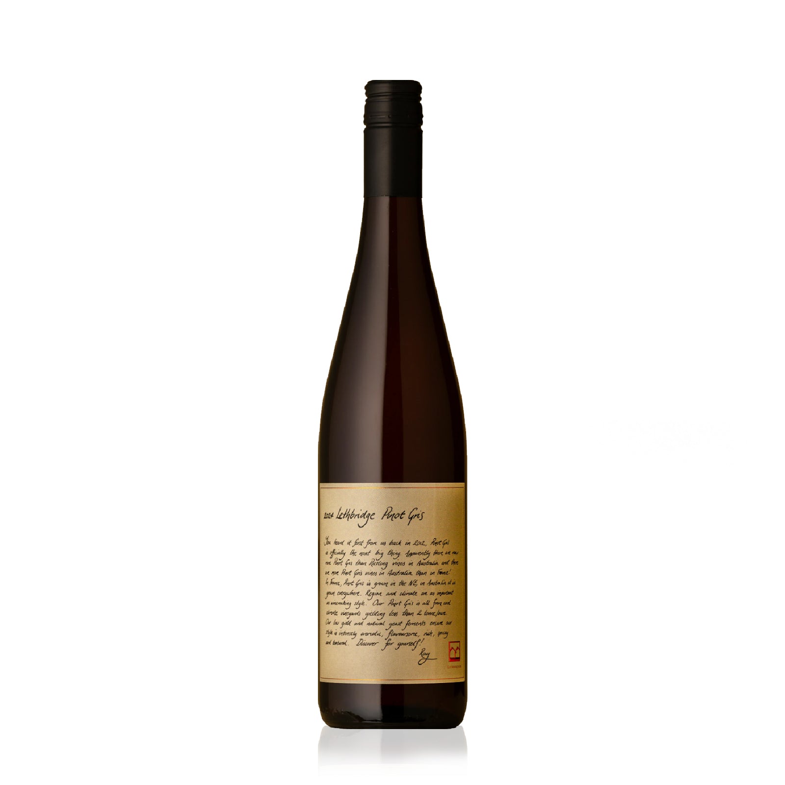 Wine bottle of Lethbridge Pinot Gris 2024