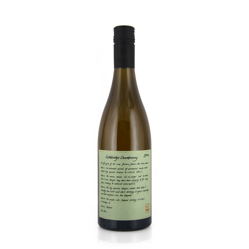 Lethbridge Varietal Chardonnay white wine