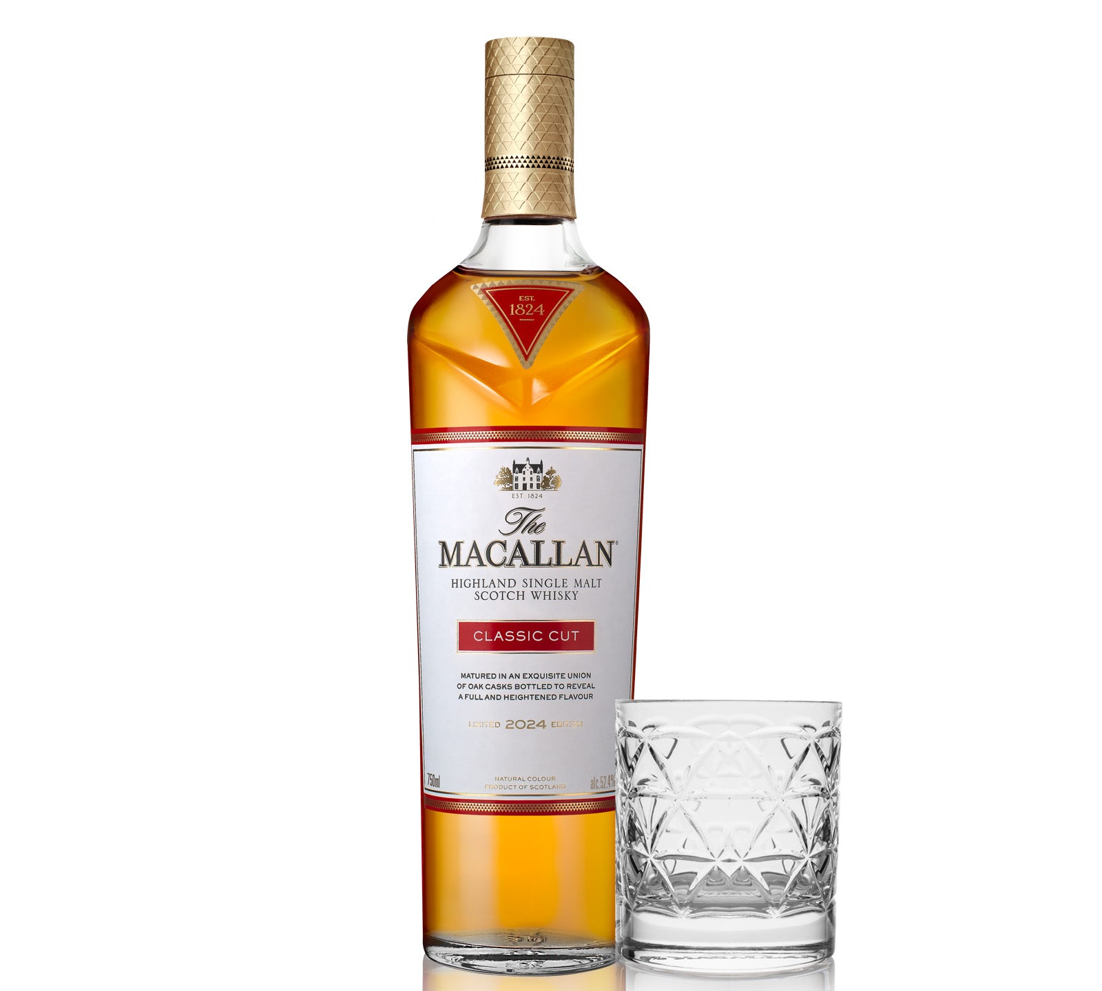 Special annual release from The Macallan, the 2024 Classic Cut bottling delivers bold, rich flavours crafted for high-grace enjoyment.