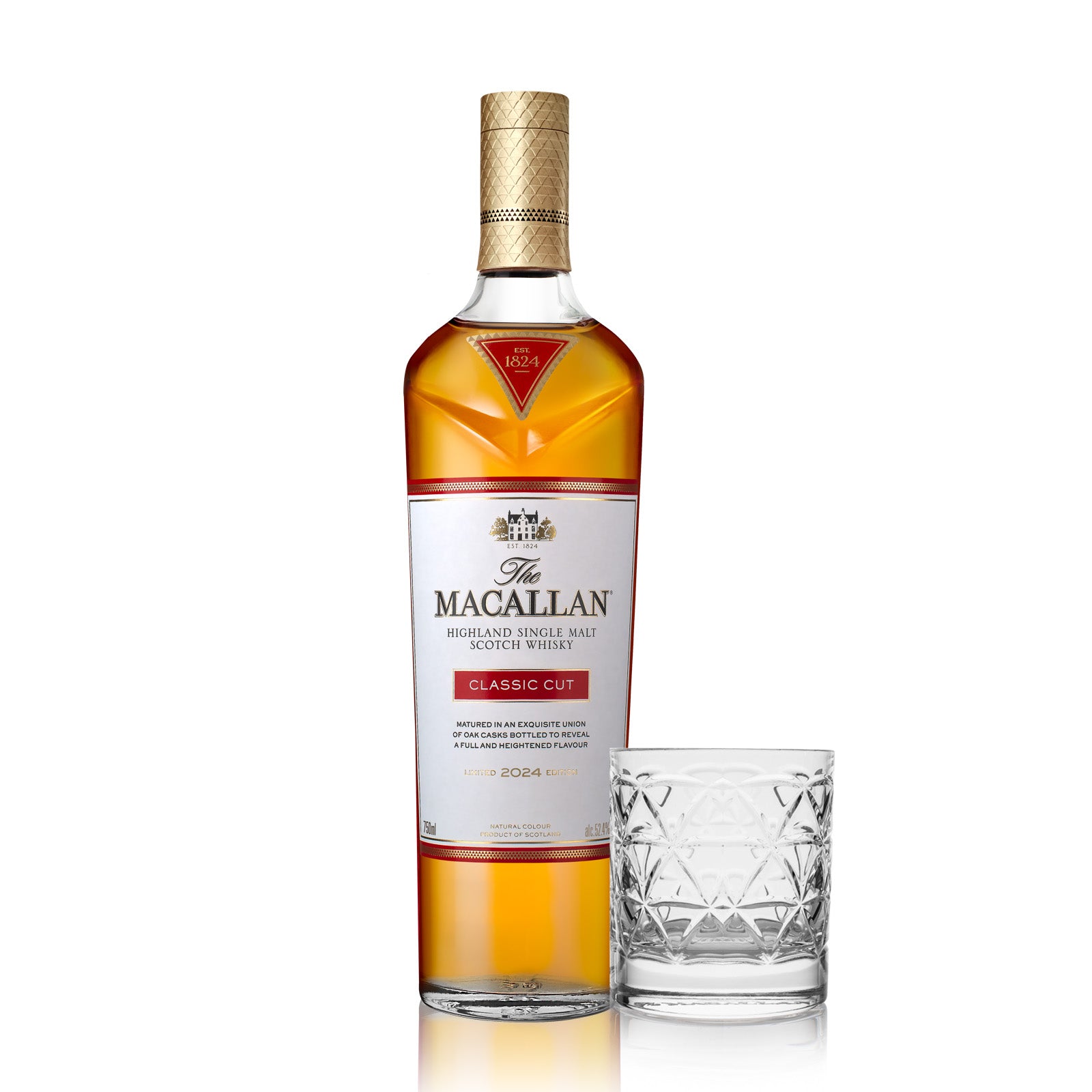 Special annual release from The Macallan, the 2024 Classic Cut bottling delivers bold, rich flavours crafted for high-grace enjoyment.