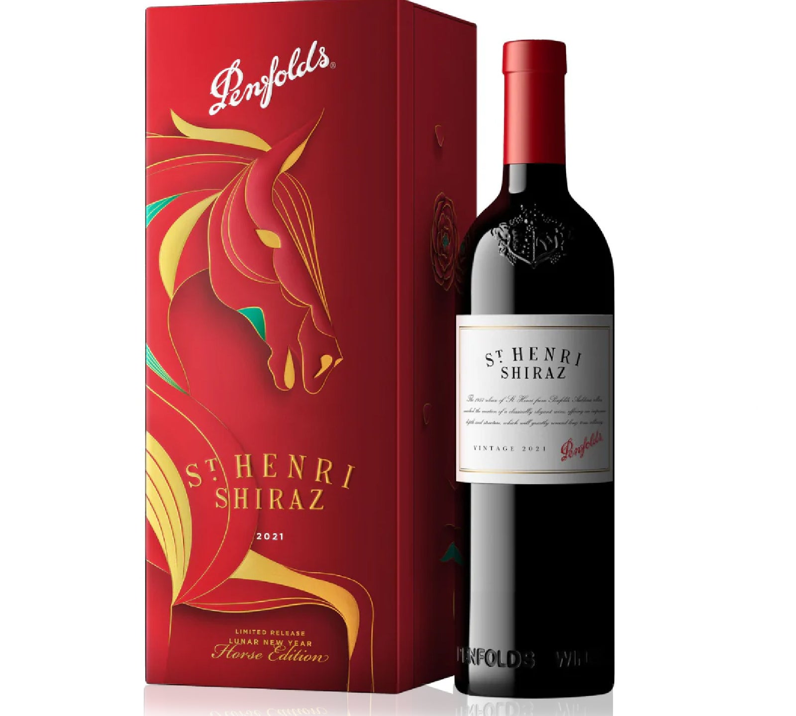 Penfolds St Henri Shiraz Horse 2021 red wine