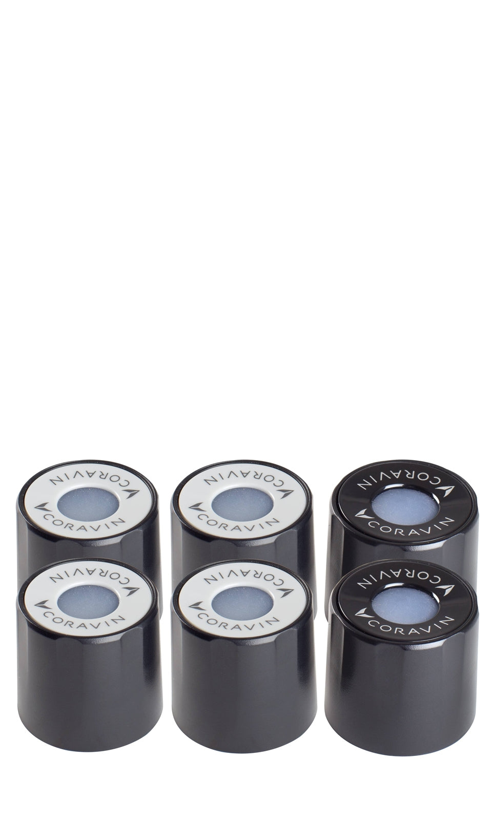 Coravin Screw Cap Variety 4 x Standard and 2 x Large