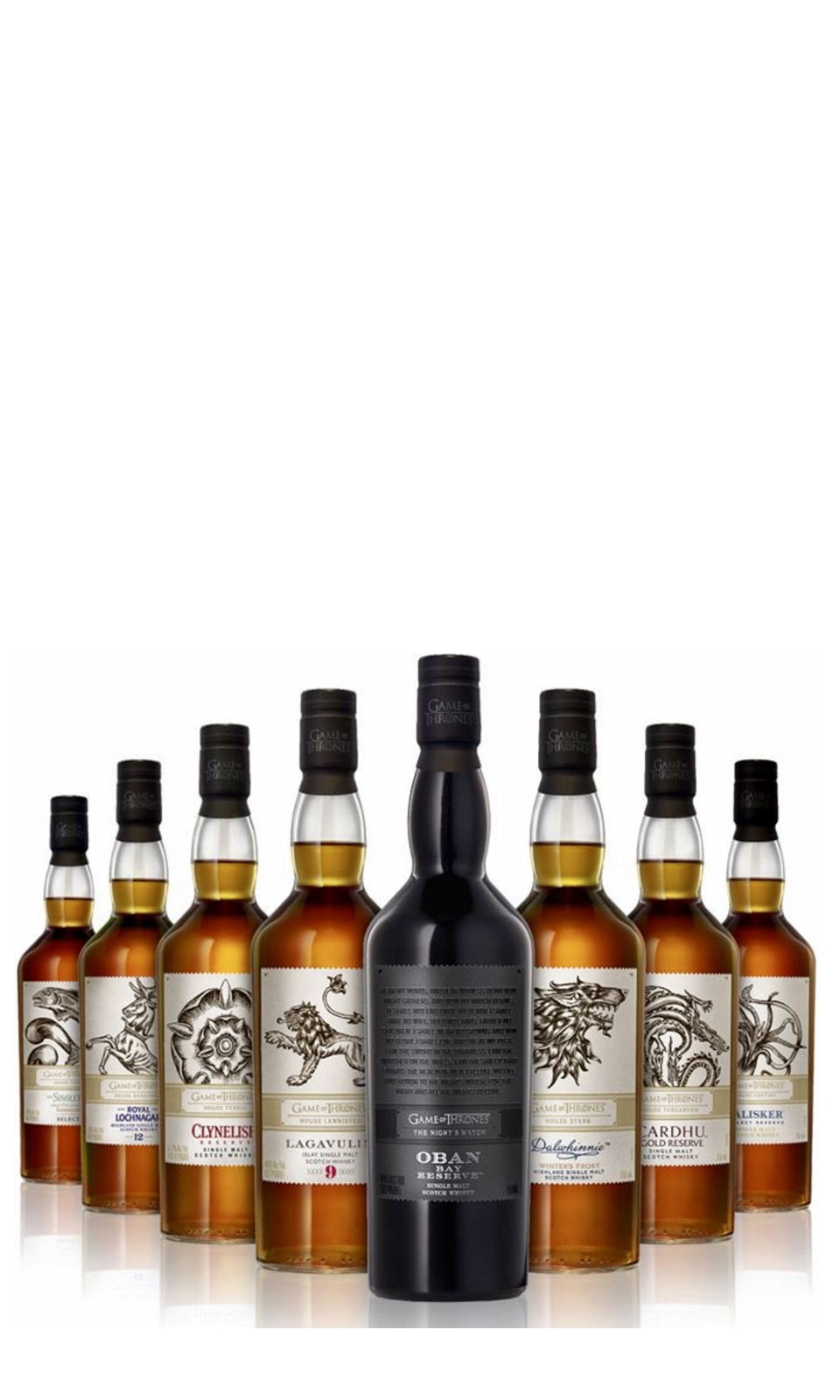 GOT Game of Thrones Ltd Edition 700ml Set of 8