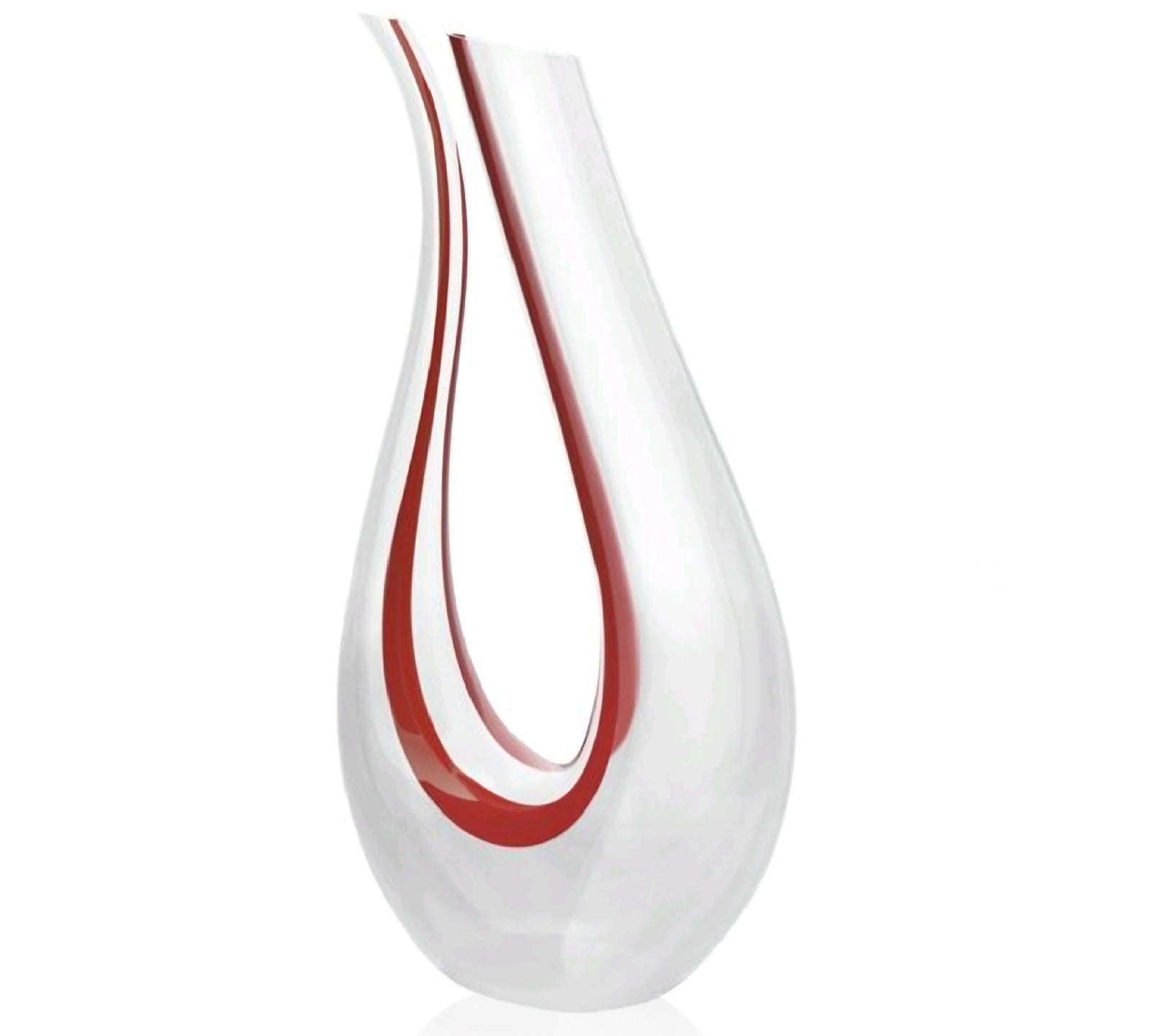 Crystal Riedel decanter Red and White