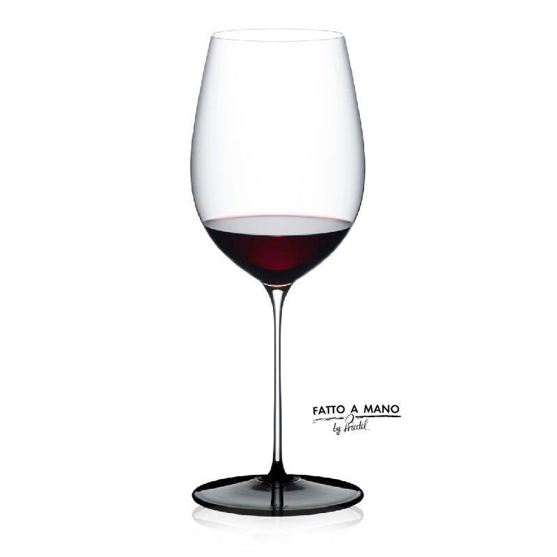 Riedel Fatto A Mano Black Tie Bordeaux Grand Cru wine glass 4110/00