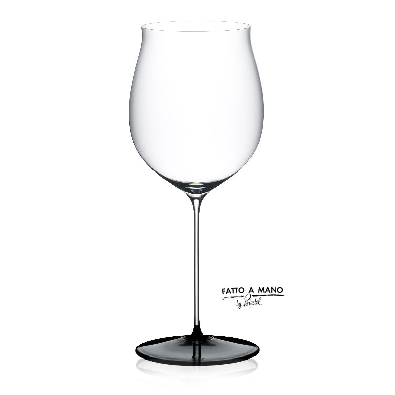 Riedel Fatto A Mano Black Tie Burgundy Grand Cru wine glass 4110/16