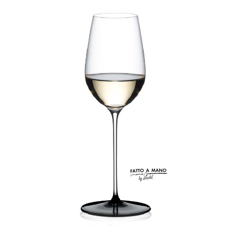 Riedel Fatto A Mano Black Tie Riesling wine glass 4110/15