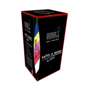 Riedel wine glass packaging box for Fatto a Mano Glass