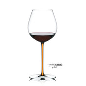 RIEDEL Fatto A Mano Pinot Noir Orange Glass