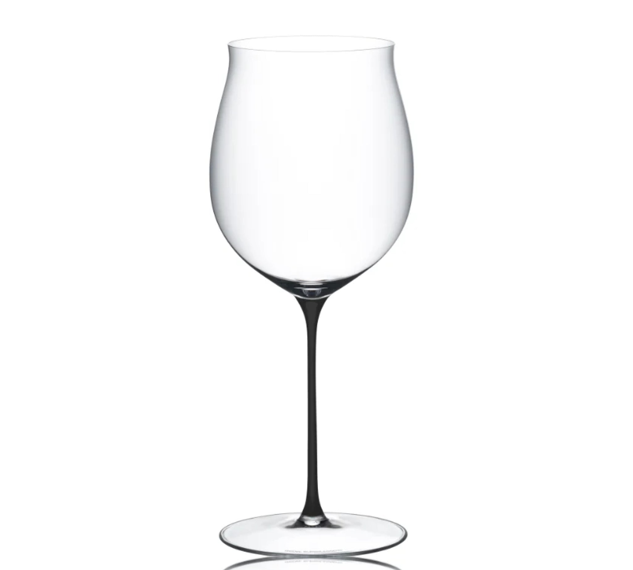 Riedel Glass Superleggero Burgundy Black Stem
