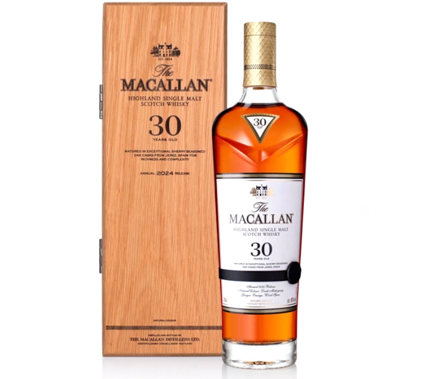 The Macallan Sherry Oak 30Yrs Old Whisky 2024 release