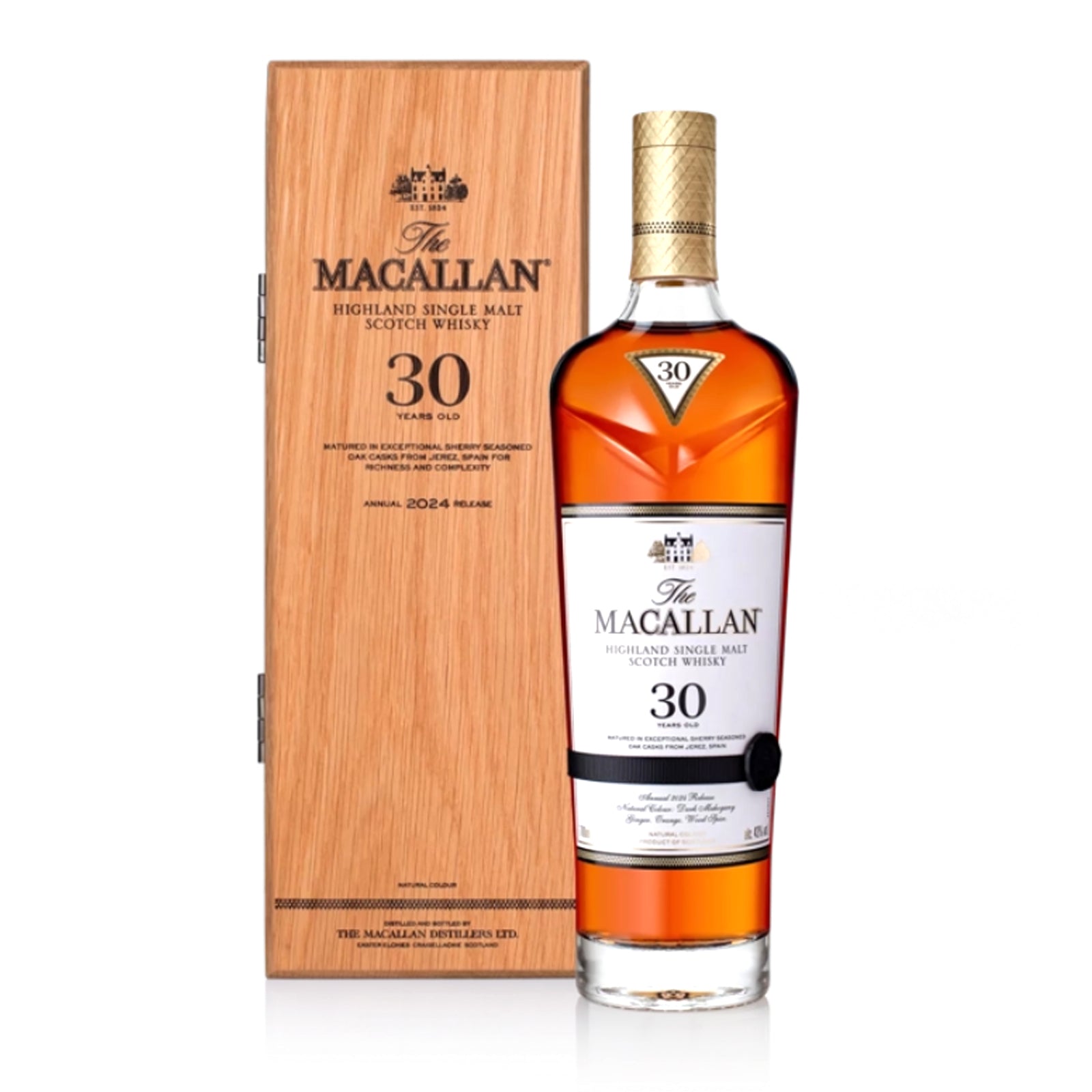 The Macallan Sherry Oak 30Yrs Old Whisky 2024 release