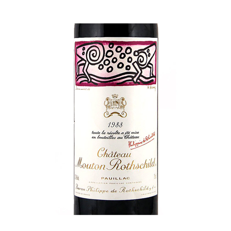 Chateau Mouton Rothschild Pauillac 1988 750ml