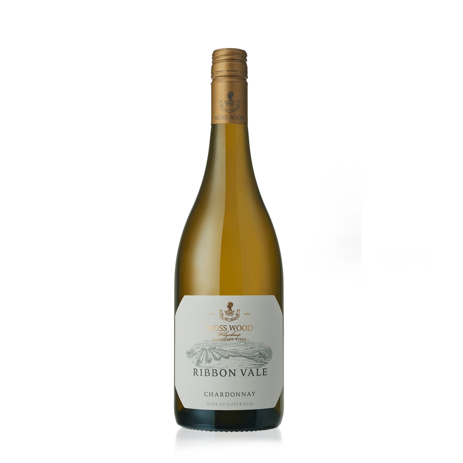 Moss Wood Ribbon Vale Chardonnay 2022 750ml