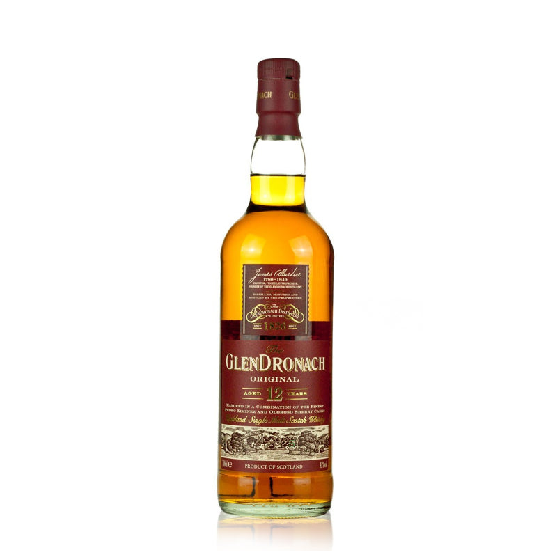 The GlenDronach Original Single Malt Whisky 12Yrs 750ml