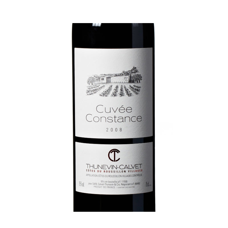 Domaine Calvet Thunevin Catalanes Cuvee Constance Cotes du Roussillon Villages 2008 750ml