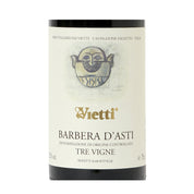 Vietti Barbera d'Asti Tre Vigne DOC 2021 750ml