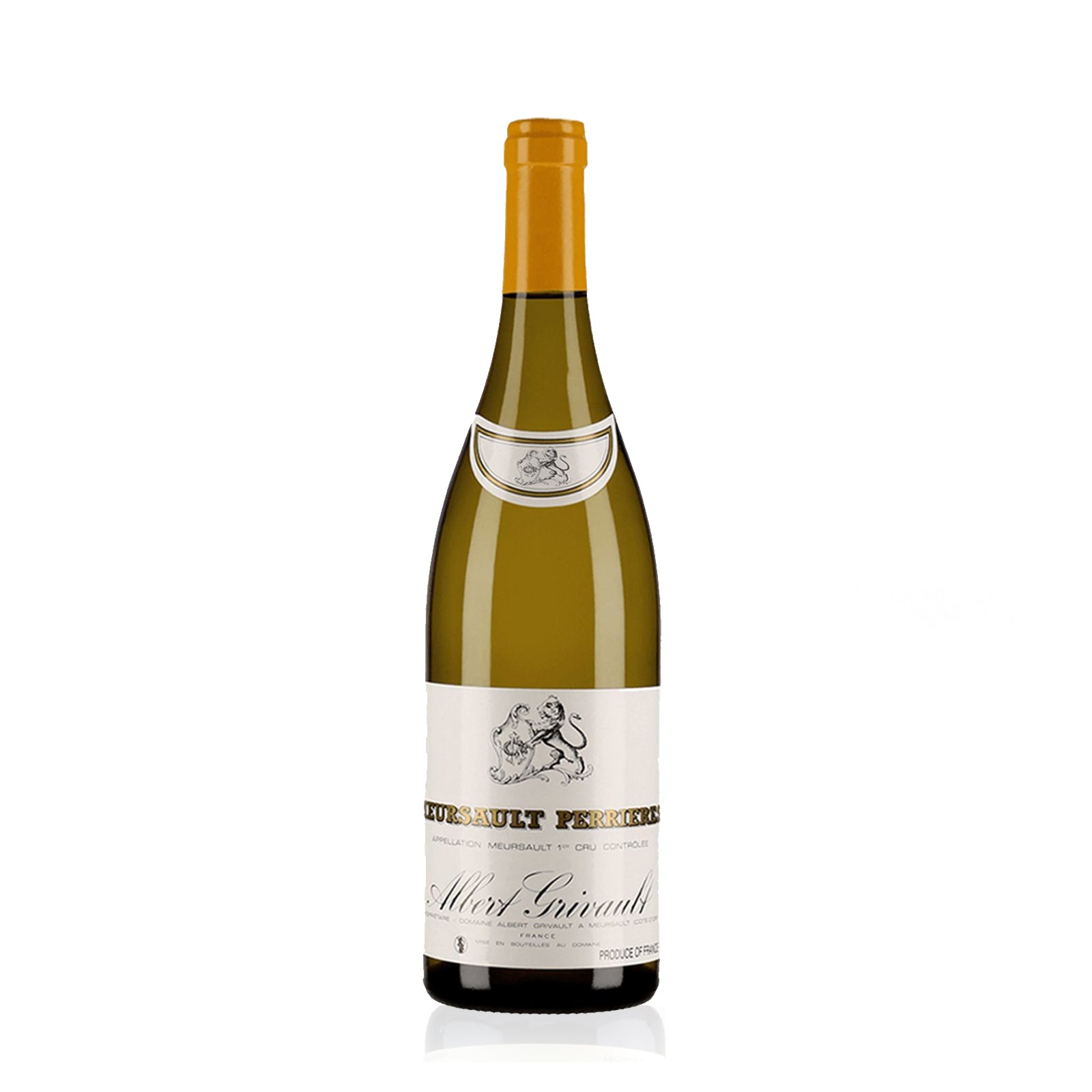 Albert Grivault Meursault Perrières 1er Cru 750ml white wine bottle