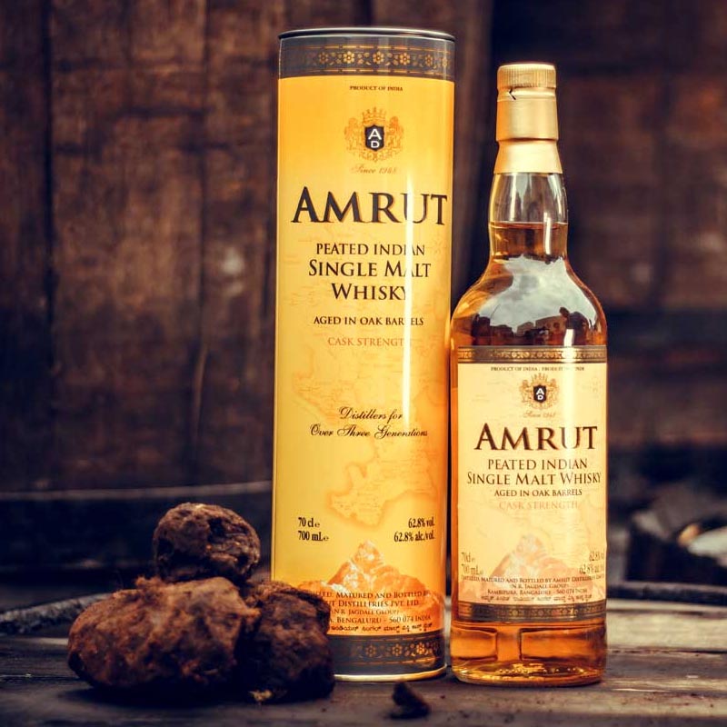 Amrut Peated Indian Single Malt Whisky 700ml