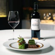 Aspirant de Beychevelle Saint-Julien red wine bottle, 750ml, with a rich, dark color and an elegant label, a premium Bordeaux wine from France.