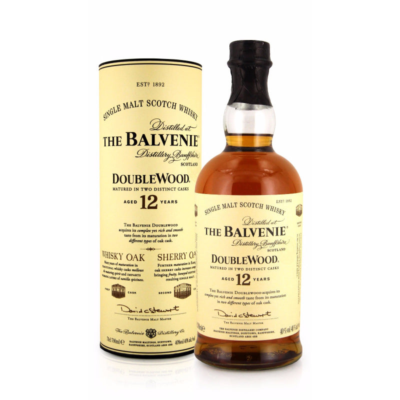 Balvenie 12 Year DoubleWood Single Malt Scotch Whisky 700ml bottle