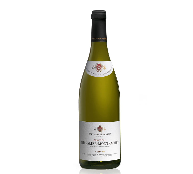 Bottle of Bouchard Pere & Fils Chevalier Montrachet Grand Cru white wine