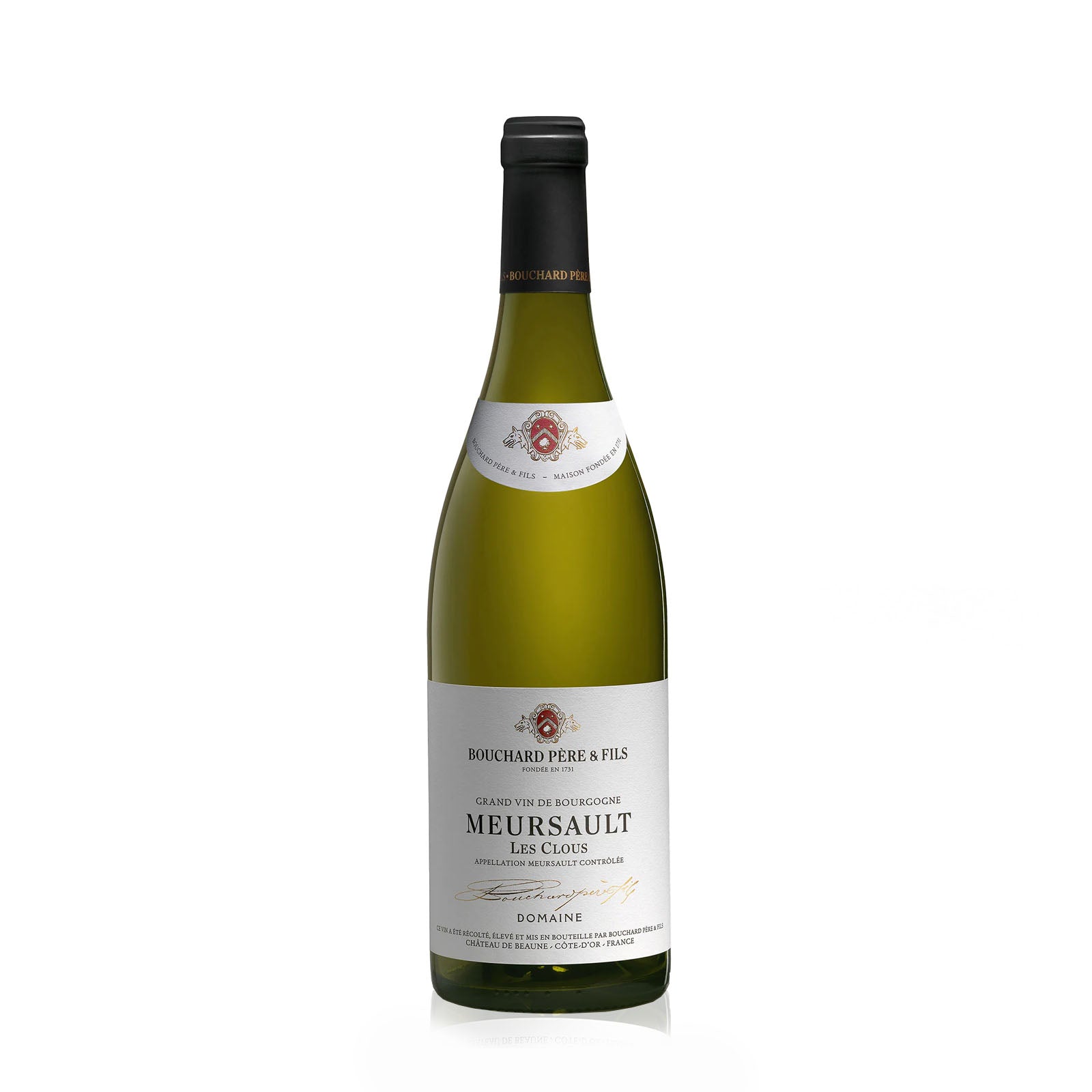 Bottle of Bouchard Pere & Fils Meursault Les Clous white wine