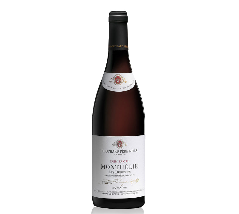 A bottle of Bouchard Pere & Fils Monthele Les Duresse