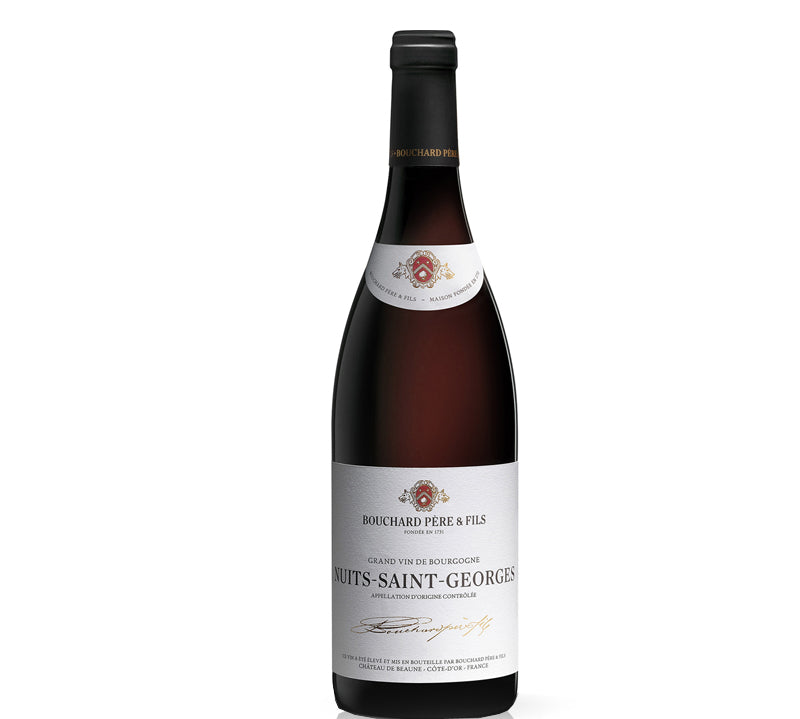 A bottle of Bouchard Pere & Fils Nuits Saint Georges 