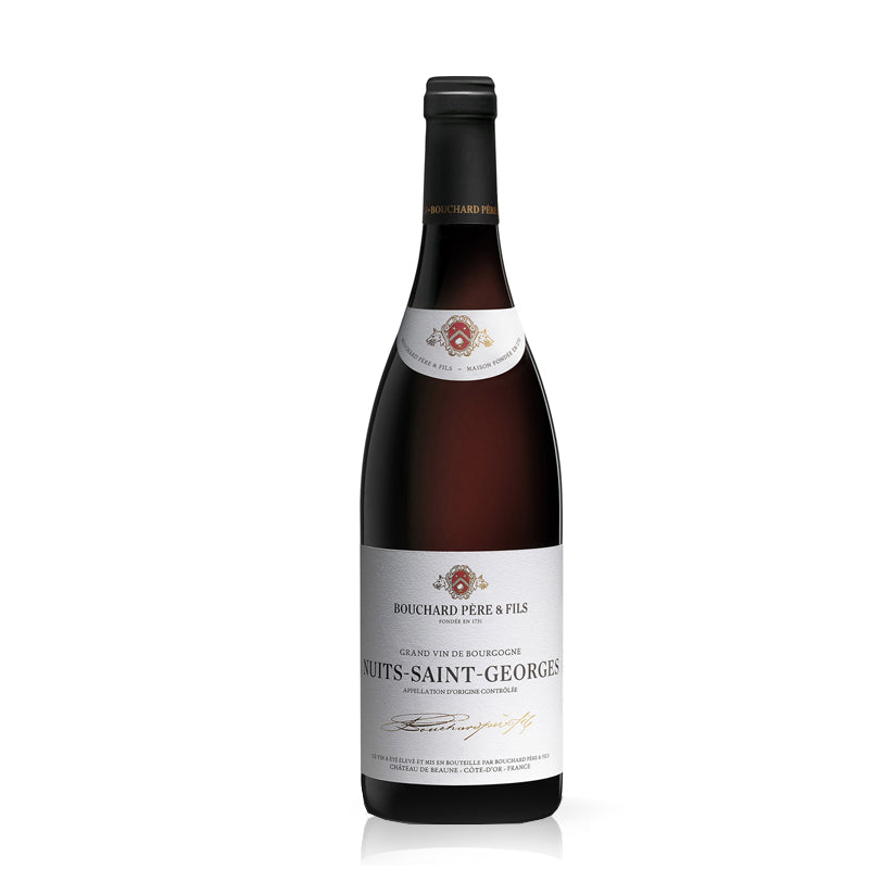 A bottle of Bouchard Pere & Fils Nuits Saint Georges 