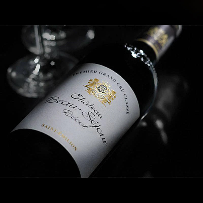 Chateau Beau-Sejour Becot St-Emilion 750ml red wine bottle