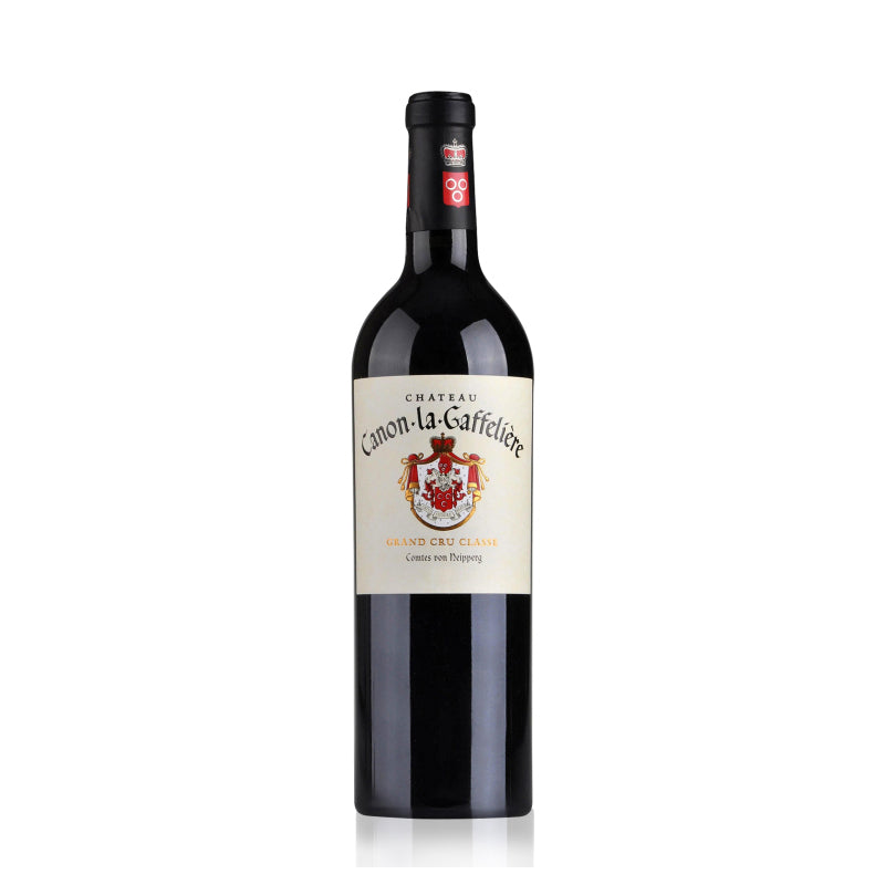 Bottle of Chateau Canon La Gaffeliere St-Emilion red wine