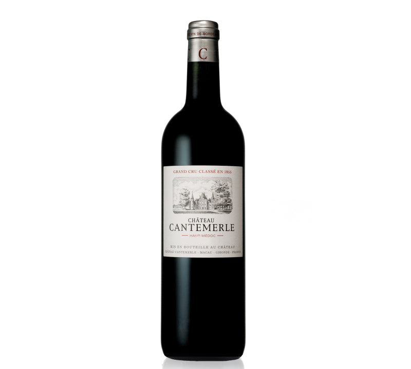 Bottle of Chateau Cantemerle Haut-Medoc  red wine