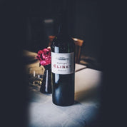 A bottle of Chateau Clinet Pomerol red wine