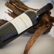 A bottle of Cheval des Andes 2020 red wine