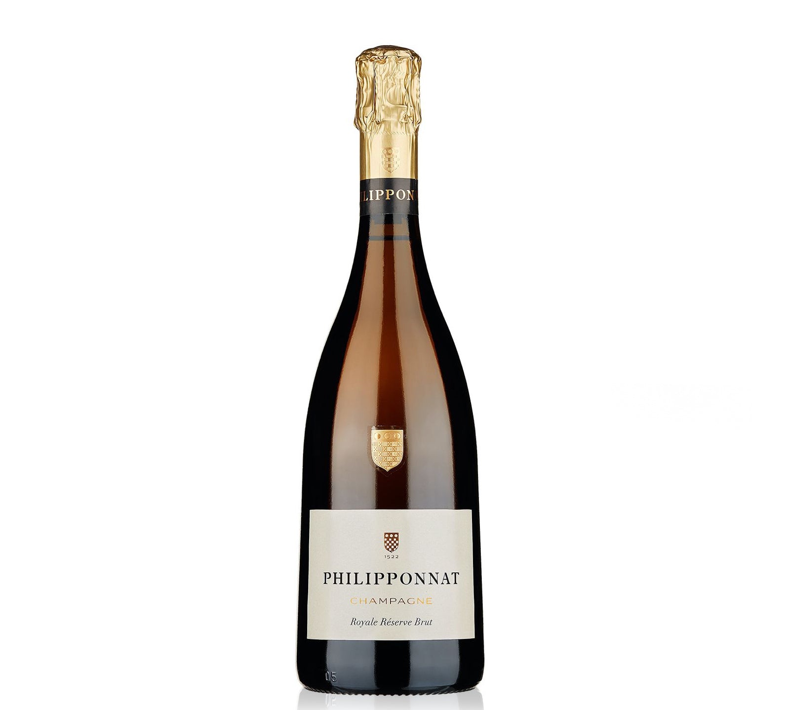 A bottle of Philipponnat Champagne Royale Reserve Brut NV champagne