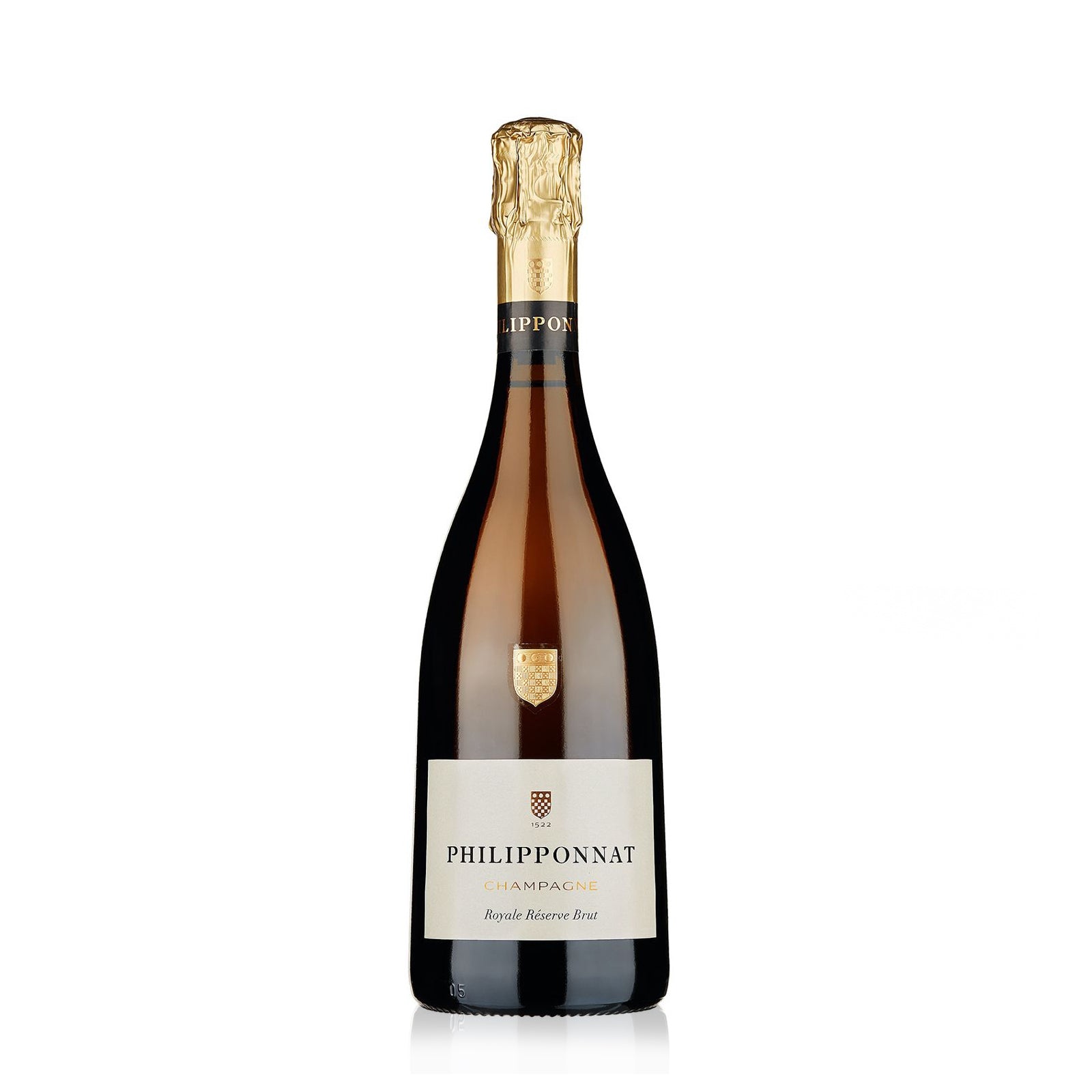 A bottle of Philipponnat Champagne Royale Reserve Brut NV champagne