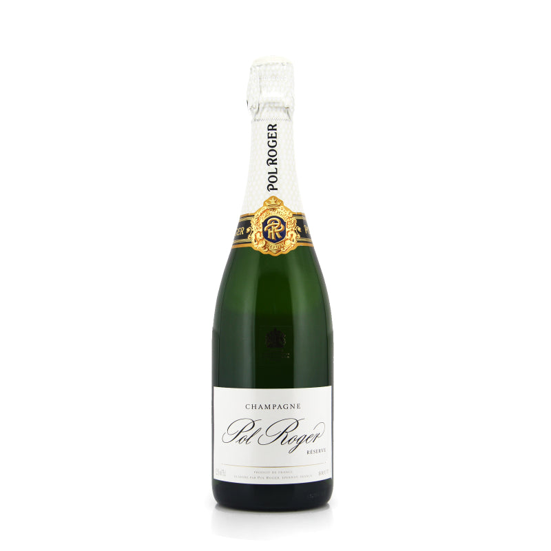 A bottle of Pol Roger Champagne Brut Reserve NV 