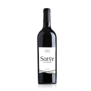 A bottle of Satyr de Marsyas Cabernet Sauvignon red wine