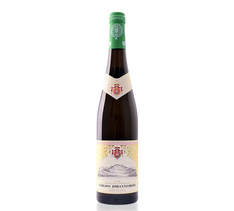 Bottle of Schloss Johannisberg Grunlack Riesling Spatlase white wine