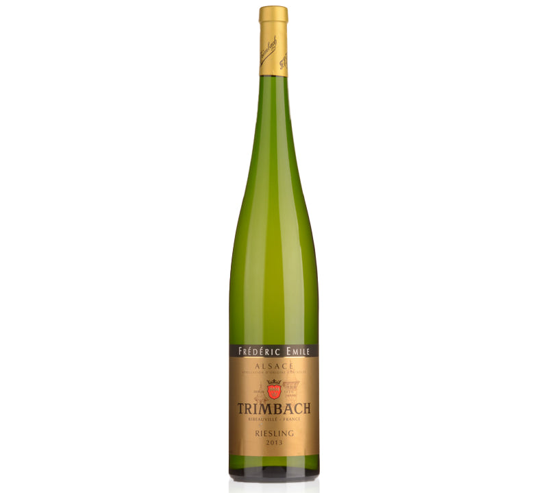 Magnum Bottle of Trimbach Riesling Cuvee Frederic Emile 2013 white wine.