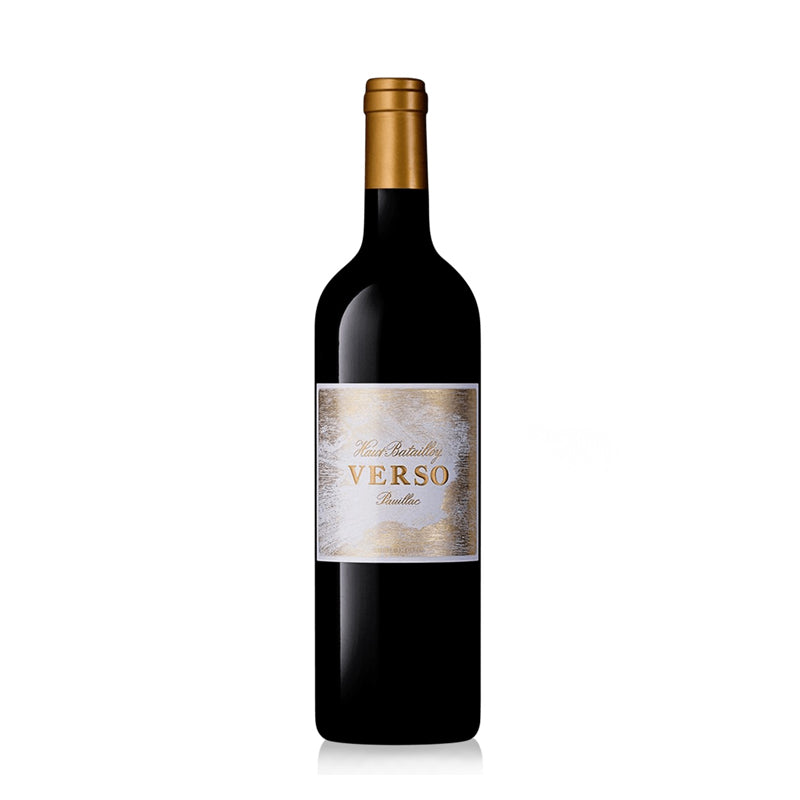 Verso by Haut-Bataillay Pauillac, 750ml bottle of premium red Bordeaux wine, rich and full-bodied.