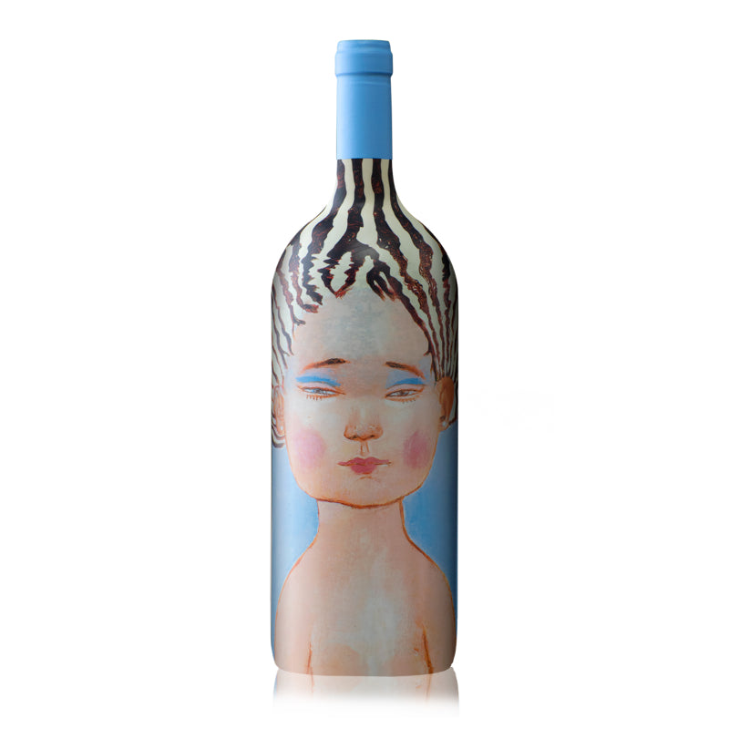 Magnum bottle of VIK La Piu Belle Chilean red blend with rich dark fruit, floral, and spice notes.