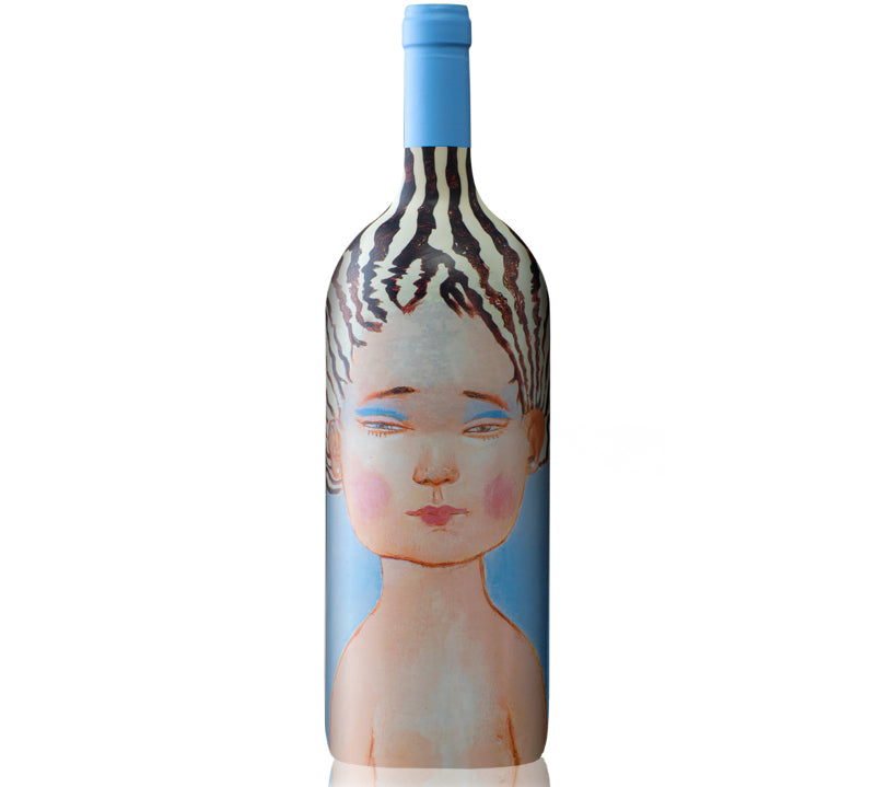Magnum bottle of VIK La Piu Belle Chilean red blend with rich dark fruit, floral, and spice notes.