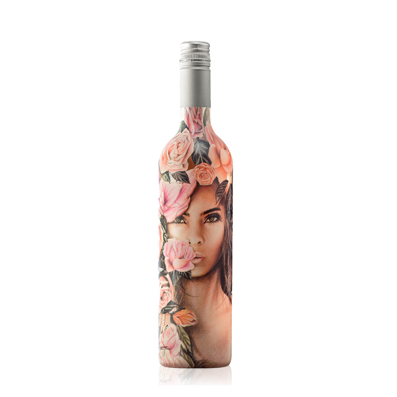 Bottle of VIK La Piu Belle Rosé with fresh strawberry, raspberry, and floral notes.